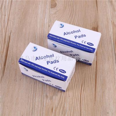 Alcohol pad statured with 70% isopropyl Alcohol for external use only