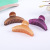 Wholesale Korean Hair Accessories Small Size Hair Claws Grip Drop-Resistant Resin Head Clip 2 Yuan Ornament Bang Clip