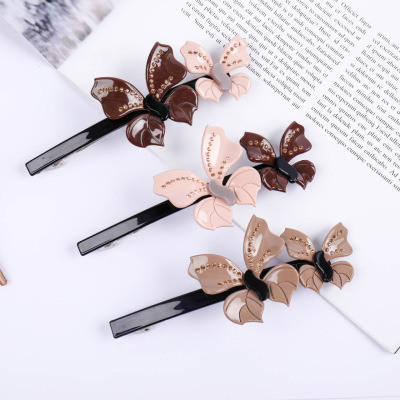 Manufacturer genuine wholesale hair ornaments tray was hair clips, large hair clips, hair clip top clip headgear clip Korean version of the clip