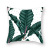 Hot-Selling Tropical Plant Peach Skin Fabric Pillow Cover Car and Sofa Back Cushion Pillowcase Customization