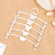 No. 651 underwear rack 20cm Ripper bra underwear rack Clip non-slip inner hanger