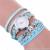 2019 new fashion twine arrow wear heart multi-level ladies bracelet watch long strap watch