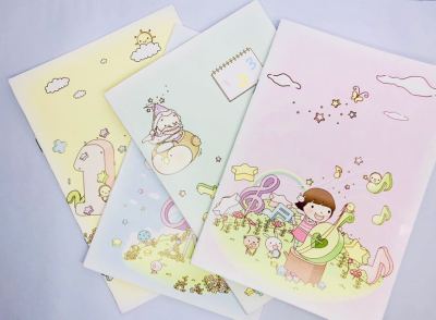 Inventory of A526 cartoon nail riding nail notebook cute notebook students practice this book stationery