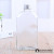 Unleaded glass beverage bottle web celebrity juice empty bottle aluminum cap slant shoulder flat bottle