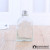 Unleaded glass beverage bottle web celebrity juice empty bottle aluminum cap slant shoulder flat bottle