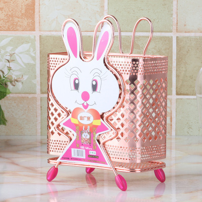 A large number of manufacturers wholesale multifunctional rabbit chopsticks water rack chopsticks canisters chopsticks storage rack chopsticks cage