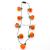 ZD Luminous Led Pumpkin Necklace Halloween Christmas Explosion Models Customizable Factory Direct Sales Foreign Trade Popular Style