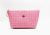 Manufacturers direct wash bag beauty girl makeup bag small fresh pink grid storage bag lovely cosmetics bag