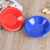 Red and Blue Disposable Plastic Plate Fruit Snack Barbecue Shop Tray Fast Food Plate Factory Direct Sales