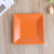 Colorful Color Matching Factory Direct Sales Disposable Square Plastic Plate Fruit Plate Fast Food Restaurant Barbecue Stall Plate