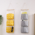 Storage bag hanging bag wardrobe hanging wall hanging door behind the dormitory wall hanging storage bag