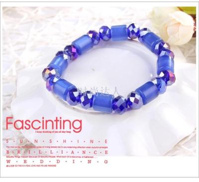 Simple fashion crystal bracelet diy beads bracelet elegant women's hand strings taobao gift wholesale