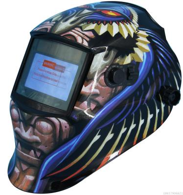 New automatic varnishing electric welding mask argon arc welding color head protection equipment