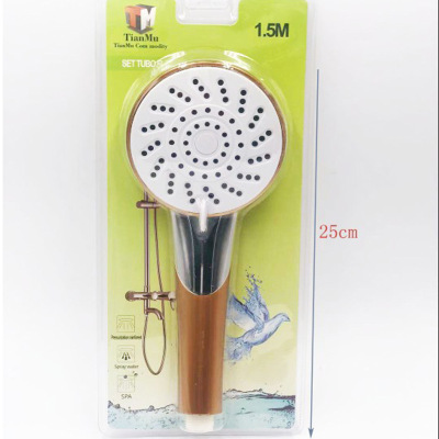 Factory Direct Multi-Functional Shower Head Luxury Gold Cyclone Hot Handheld Shower Abs Shower Hand Spray Shower Head