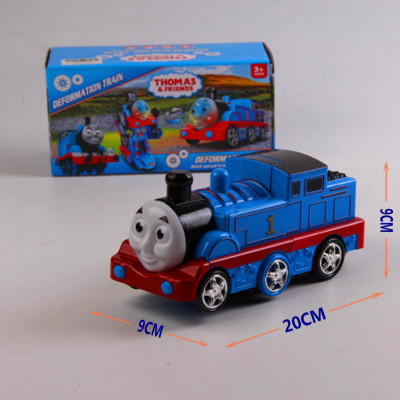 Children's toy electric locomotive music light toy car