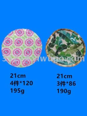 Melamine tableware Melamine plate Melamine plate imitation ceramic plate large stock low price processing