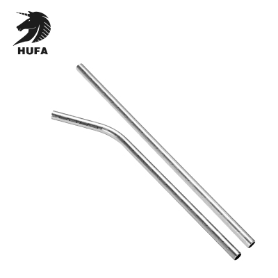 304 Stainless Steel Straw Food Grade Color Titanium Plated Milk Tea and Coffee Beverage Customizable Elbow Straight Tube
