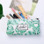 Pen bag PU pen bag bamboo pencil bag student stationery bag makeup bag wash bag
