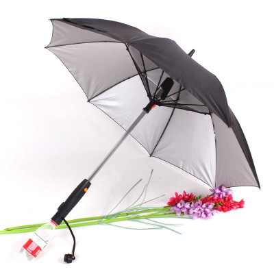 Water Spray Fanbrella with Fan Belt Spray Device Umbrella Sun Protection Cooling Fanbrella Creative Best-Seller Umbrella