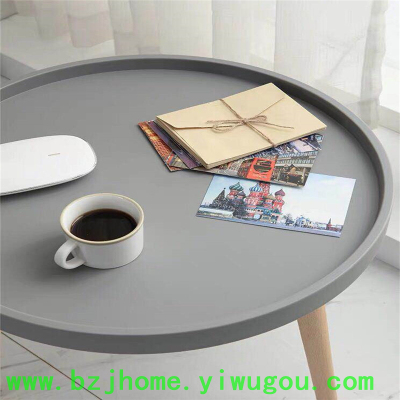  round-table edge ark of a few sofa edge corner table of a few head of a bed is simple and easy north Europe