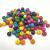 4~25mm color mixed color round bead wood bead DIY accessories door curtain car seat cushion matching