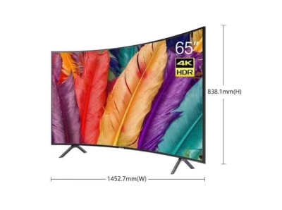 Curved implosion-proof LCD TV 55 \"LED LCD 4K HDTV manufacturers direct