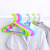 Lt-1006 thick and Seamless multifunctional plastic hangers for household use non-slip clothes hangers plastic hangers wholesale