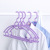 Lt-1009 Plastic household clothes Hangers Dry and wet non-slip clothes Hangers Household Adult Seamless clothes hangers wholesale
