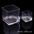 Supply Square Hydroponic Glass Transparent Square VAT Specifications Complete Flower Arrangement Vase Square Candlestick Flower Pot Wholesale