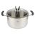 Twin IVI GL pot with three-piece stainless steel soup pot and boiler zw-c63