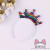 Party show ball headband tiara crown unicorn flip double sequined holiday headband