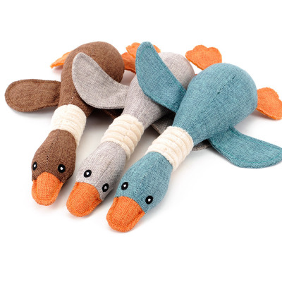 Wild goose voice dog toy pet bite toy stuffed dog toy creative dog toy