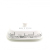 Ou with cover dust-proof butter dish tray bread cheese plate butter dish of western dessert ceramic snack plate