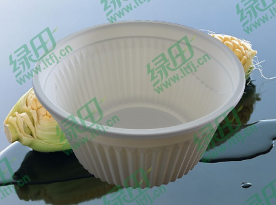 550ml environment-friendly degradable corn starch disposable tableware disposable packaging box