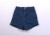 Brand of women's roll Slim loose high waist Jean shorts