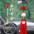 New Lotus Automobile Hanging Ornament Car Rearview Mirror Chinese Style High-End Ornaments Exquisite Peace Buckle Car Decoration