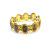Religious Christian jewelry bracelet gold alloy beaded orthodox icon bracelet 17g