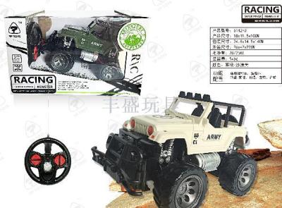 1:24 Jeep Off-road Military Vehicle