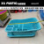plastic bowl rack drain rack cutlery rack Large dishes stand quality candy color bowl shelf kitchen organizer