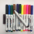 8-color and 12-color PVC bag whiteboard pen erasable marker pen graffiti pen color whiteboard pen set