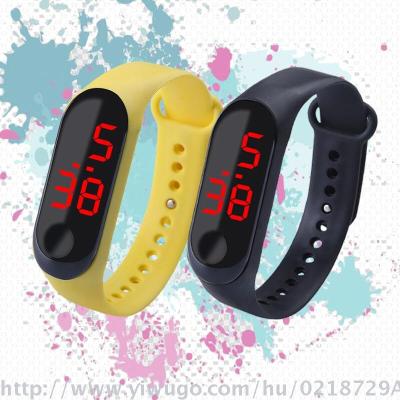 New LED millet iii candy color luminous movement electronic watch