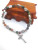 Natural stone agate holy cross rosary bracelet strand bracelet 9g