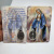 The prayer card reveals The holy mark of The Catholic holy object Jesus Christ, The virgin Mary