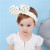 South Korea new children hair band female baby wave point rabbit ear tiara girls hair accessories headband manufacturers wholesale