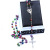 Necklace of colorful Rosary beads Catholic Rosary beads of the Christian cross