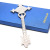 Metal crucifix kit for prayer services of the Catholic religious church of Israel