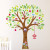 Three Generations Wall Stickers Living Room Bedroom Stickers Large Area Creative Stickers TV Background Fairy Tale Forest