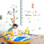 Original Design Popular Wall Stickers Cartoon Letters Height Measurement Wall Sticker Children's Room Kindergarten Background Wall Stickers