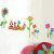 Caterpillar Cartoon Wall Stickers Three Generations Wallpaper Living Room Bedroom TV Sofa Background Wall Self-Adhesive Stickers