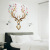 The New wall stickers wholesale creative sika deer living room TV background wall stickers